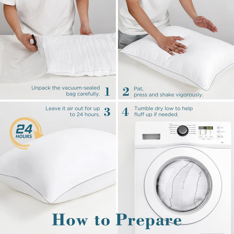 Viewstar pillows provide consistent support across sleep positions