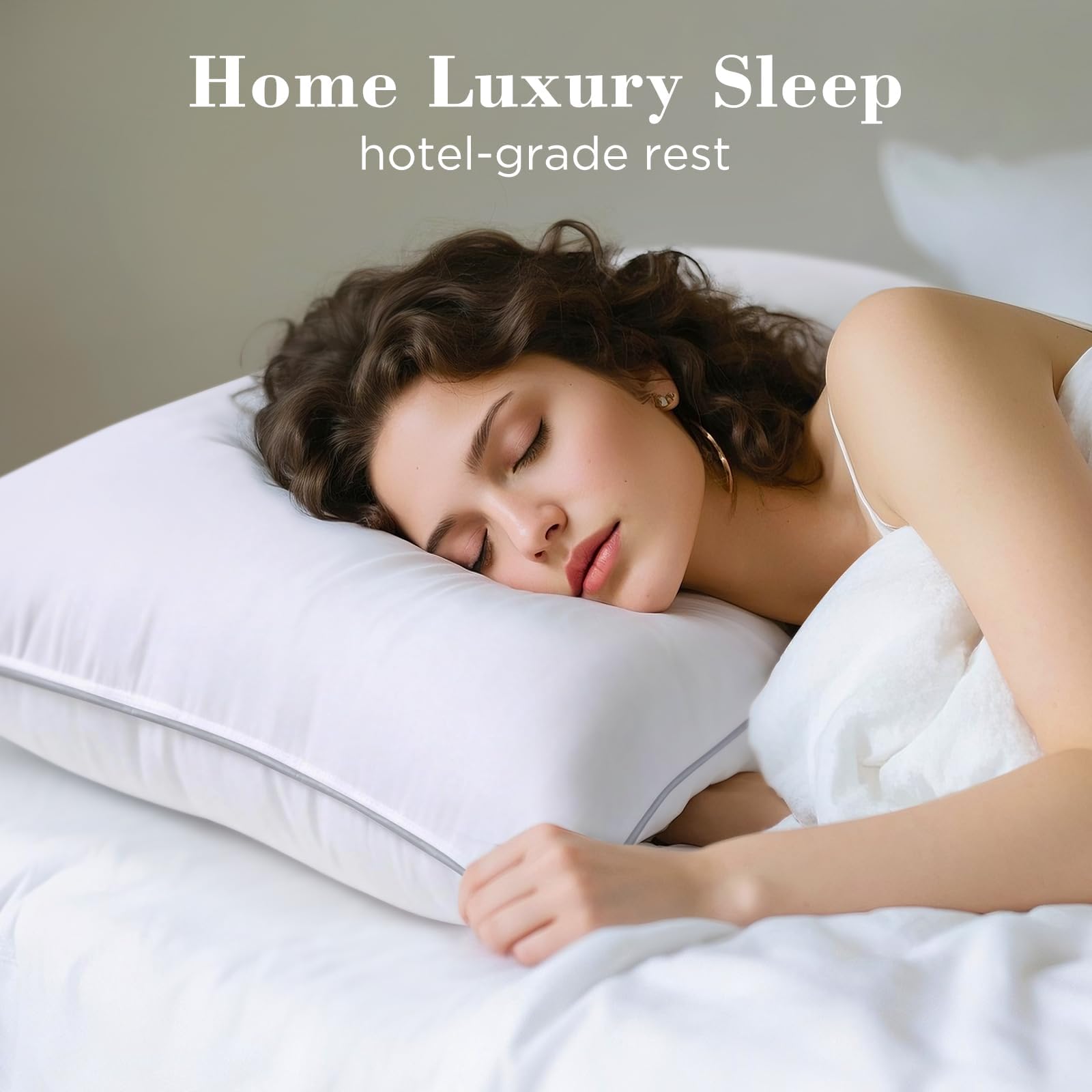 Viewstar Hotel Collection pillows with luxury feel and durable support
