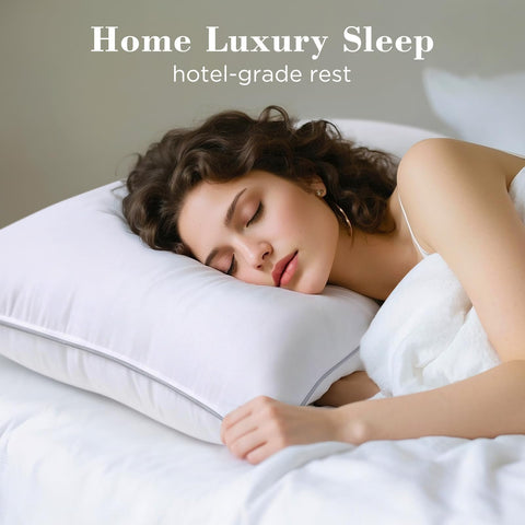 Viewstar Hotel Collection pillows with luxury feel and durable support