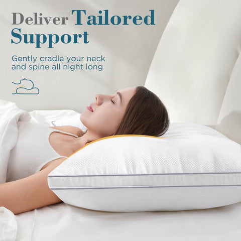 Viewstar pillow cover close-up shows silky-smooth fabric for luxurious touch.