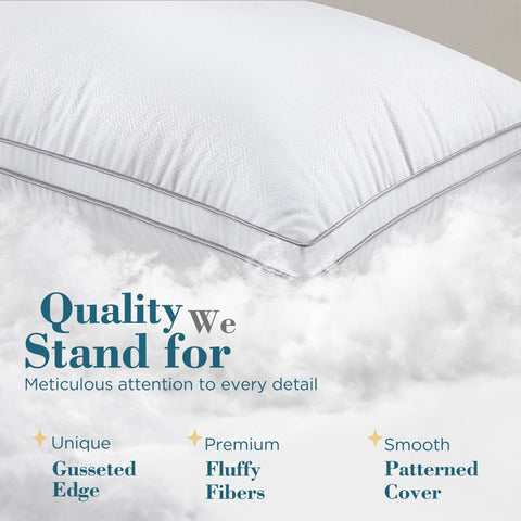 Viewstar side-sleep illustration demonstrates proper neck support.