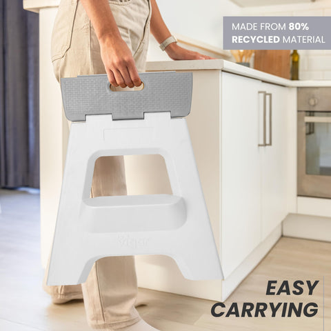 Vigar bathroom shower stool ready for daily grooming tasks