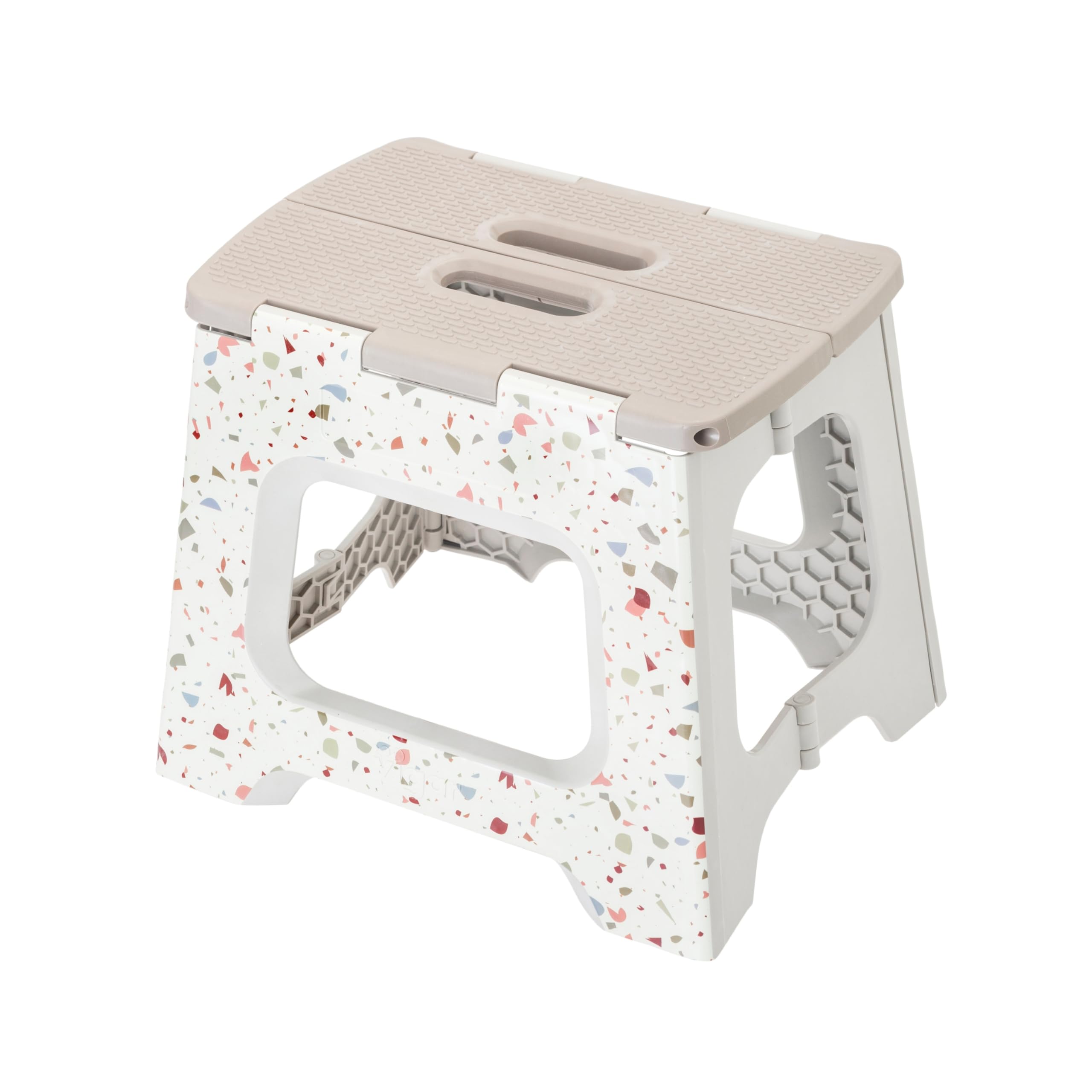 Vigar compact step stool folded with handle for easy transport