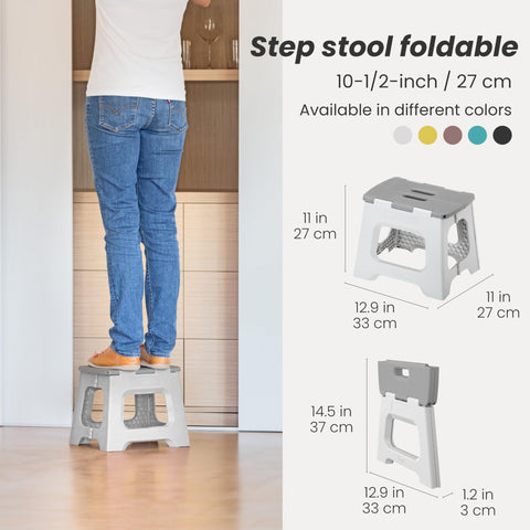 Vigar Compact Step Stool open and ready for kitchen tasks