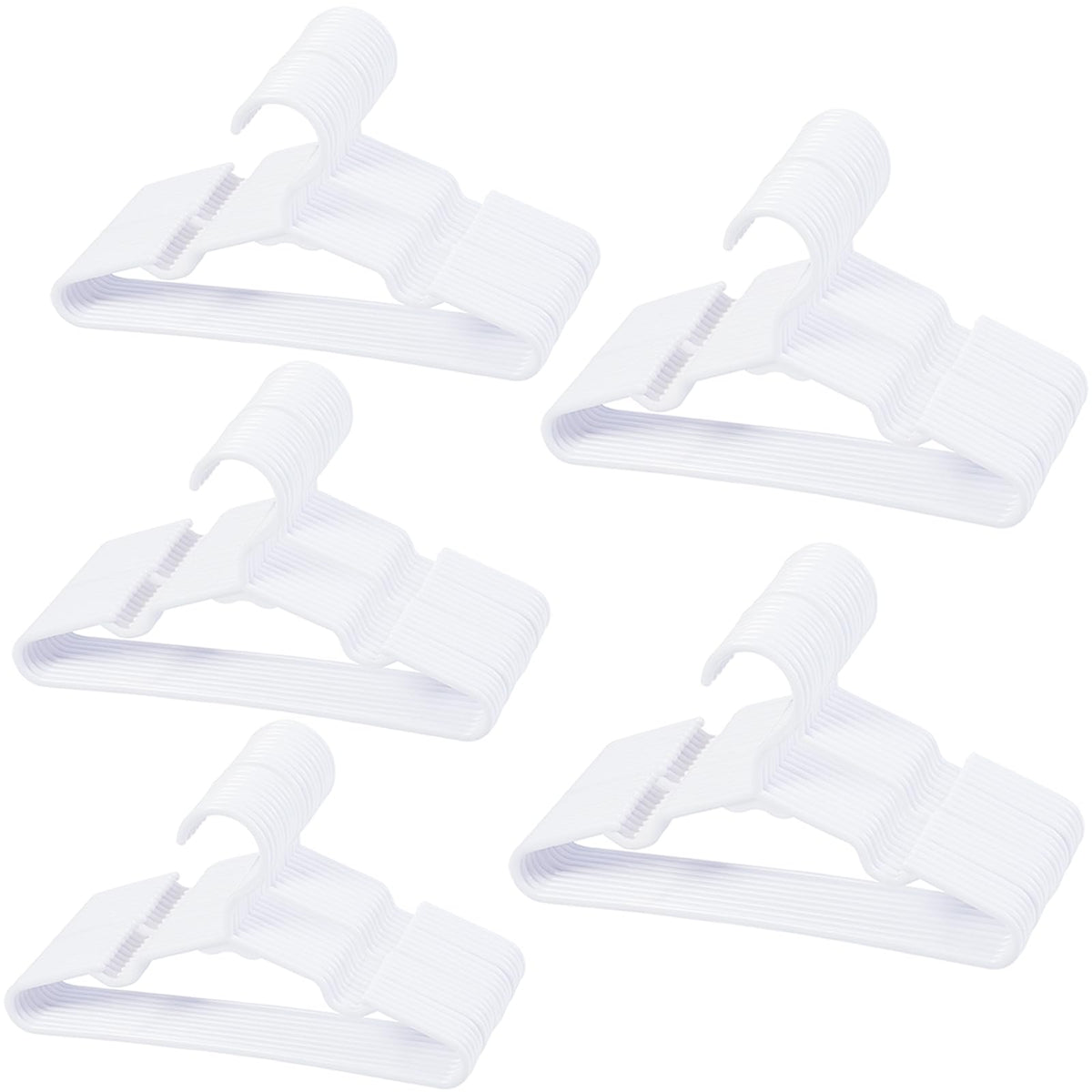 VIIBASE baby hangers row display keeps nursery clothes neatly organized
