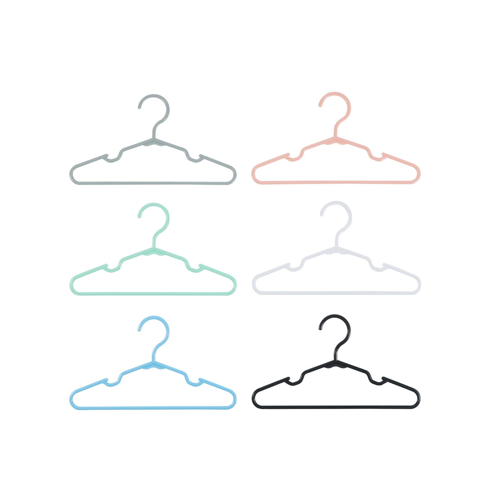 VIIBASE ultra-thin baby hangers save closet space and keep clothes neat.