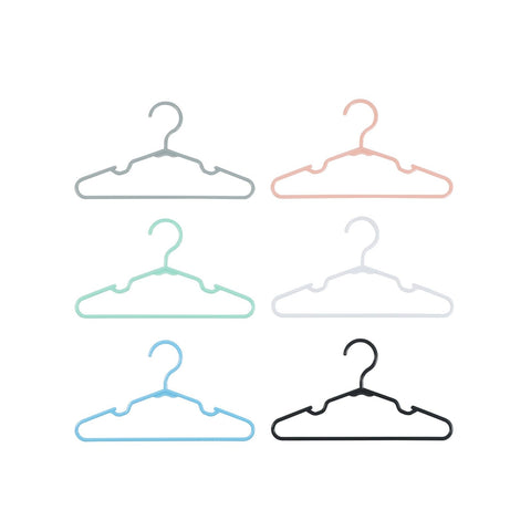 VIIBASE ultra-thin baby hangers save closet space and keep clothes neat.