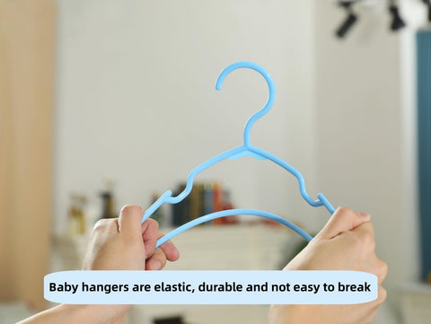 VIIBASE ultra-thin kids hanger preserves garment shape and saves closet space.