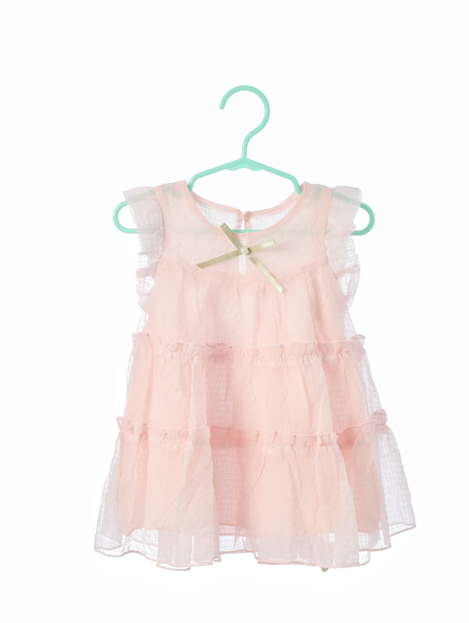 VIIBASE multi-use hangers suitable for tops, pants, and dresses in kids' closets.