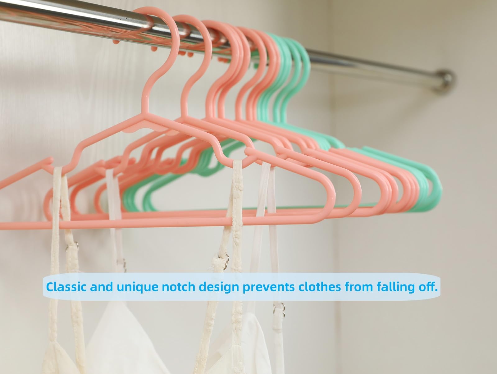 VIIBASE hangers suitable for wet or dry clothing in nurseries.
