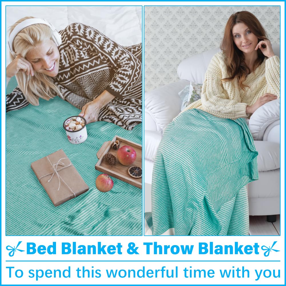 Vikumond soft giftable Turkish towel blanket for gifting
