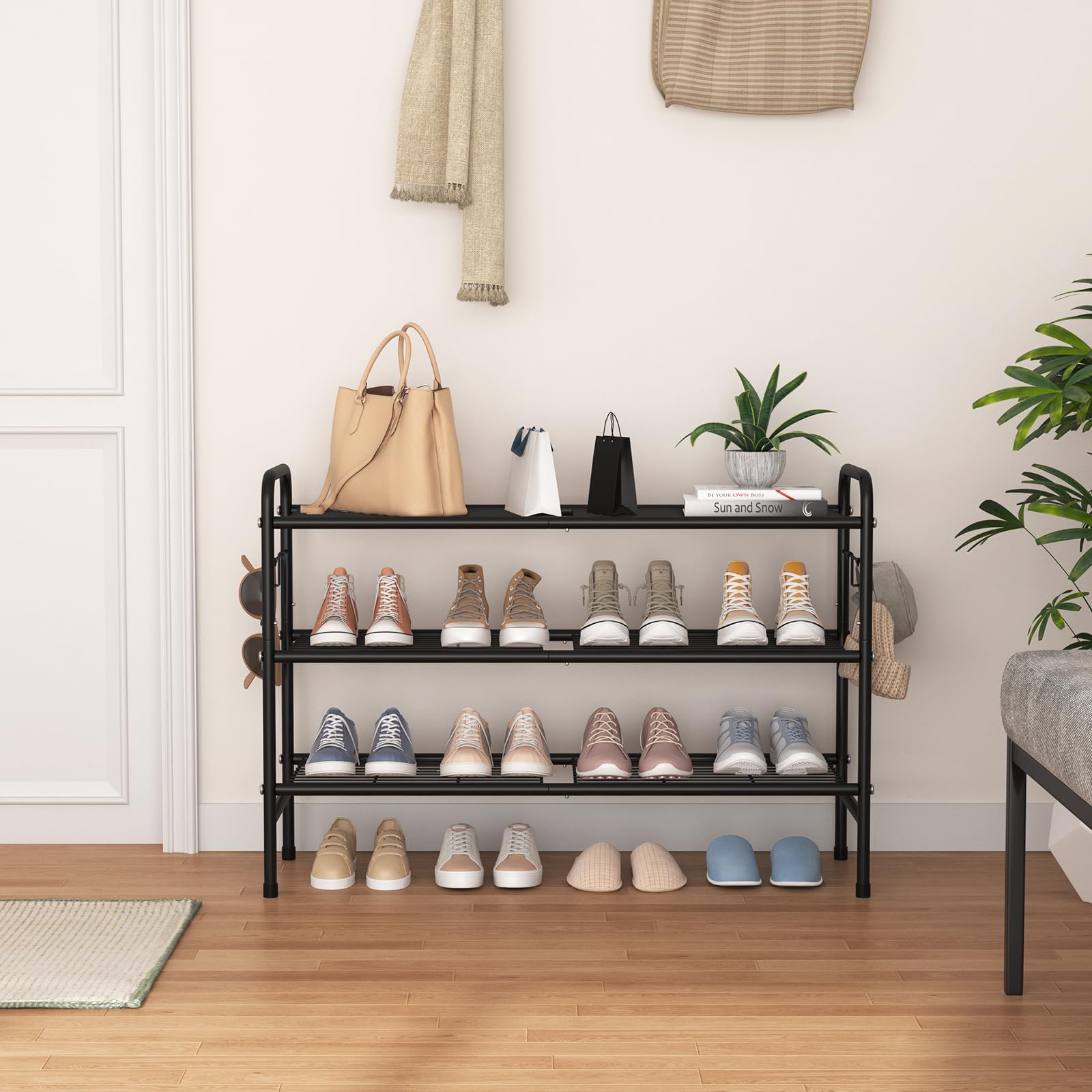 Easy assembly guide makes setup quick for the Vilick rack.