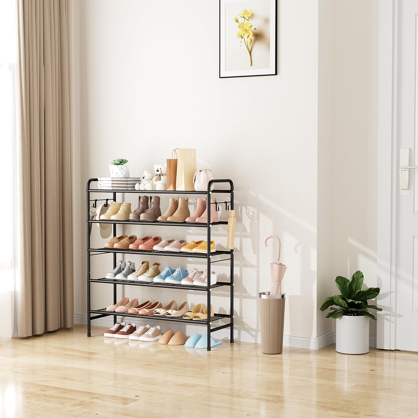 VILICK in-entryway setting shows practical organization near front door