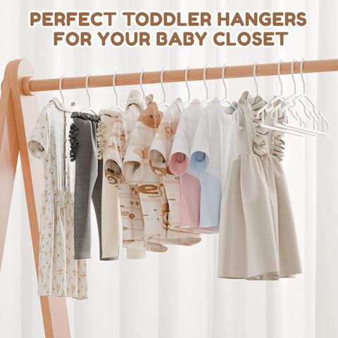 Ideal for babies and toddlers from newborn to 5T in a tidy wardrobe.