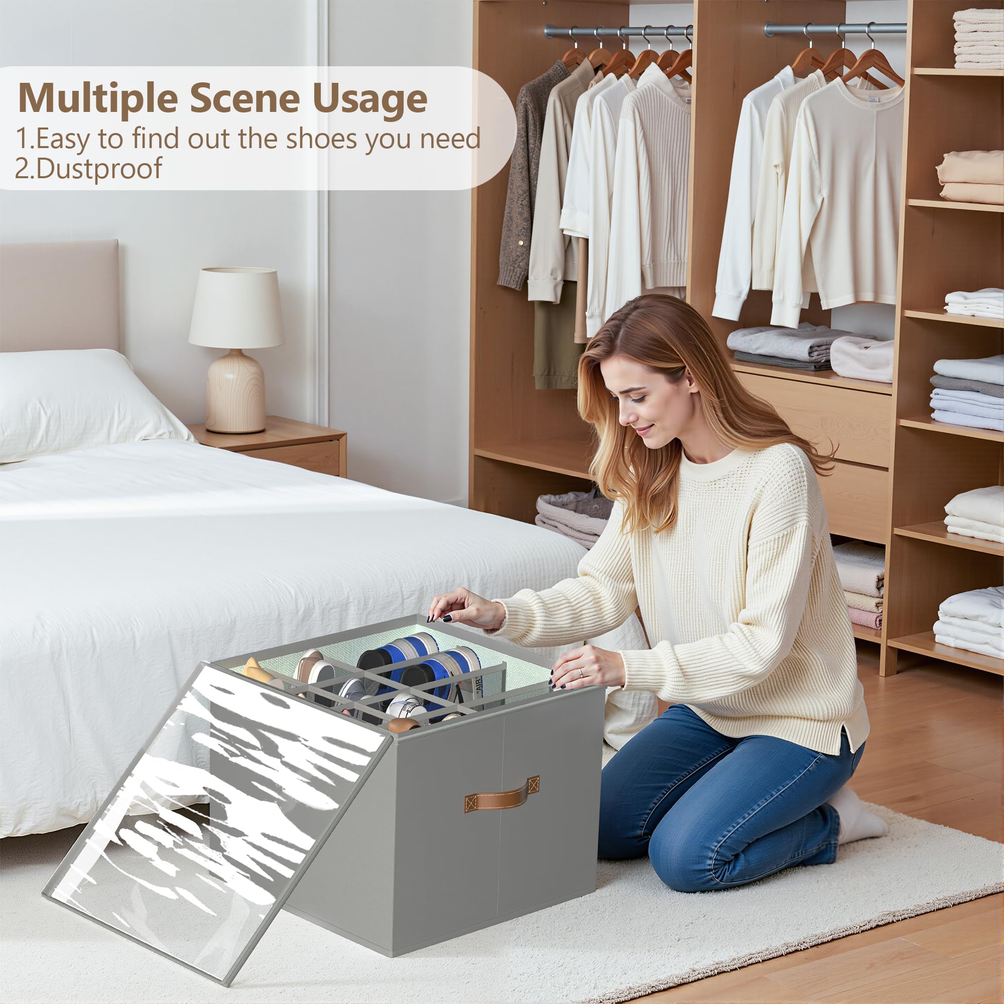 Vincona 16-compartment system offers flexible layout for growing collections.