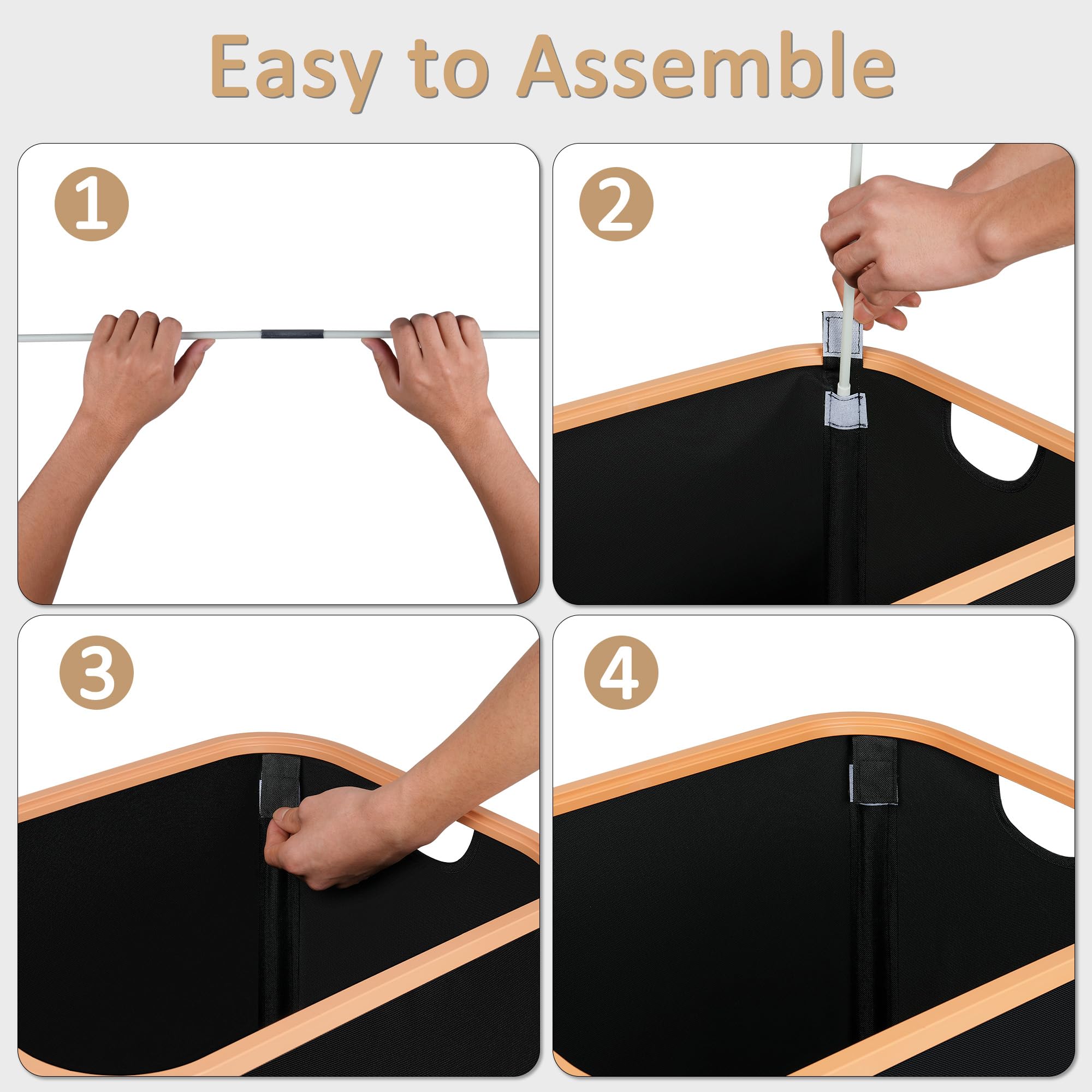 Vincona Quick-assembly in minutes without tools saves time