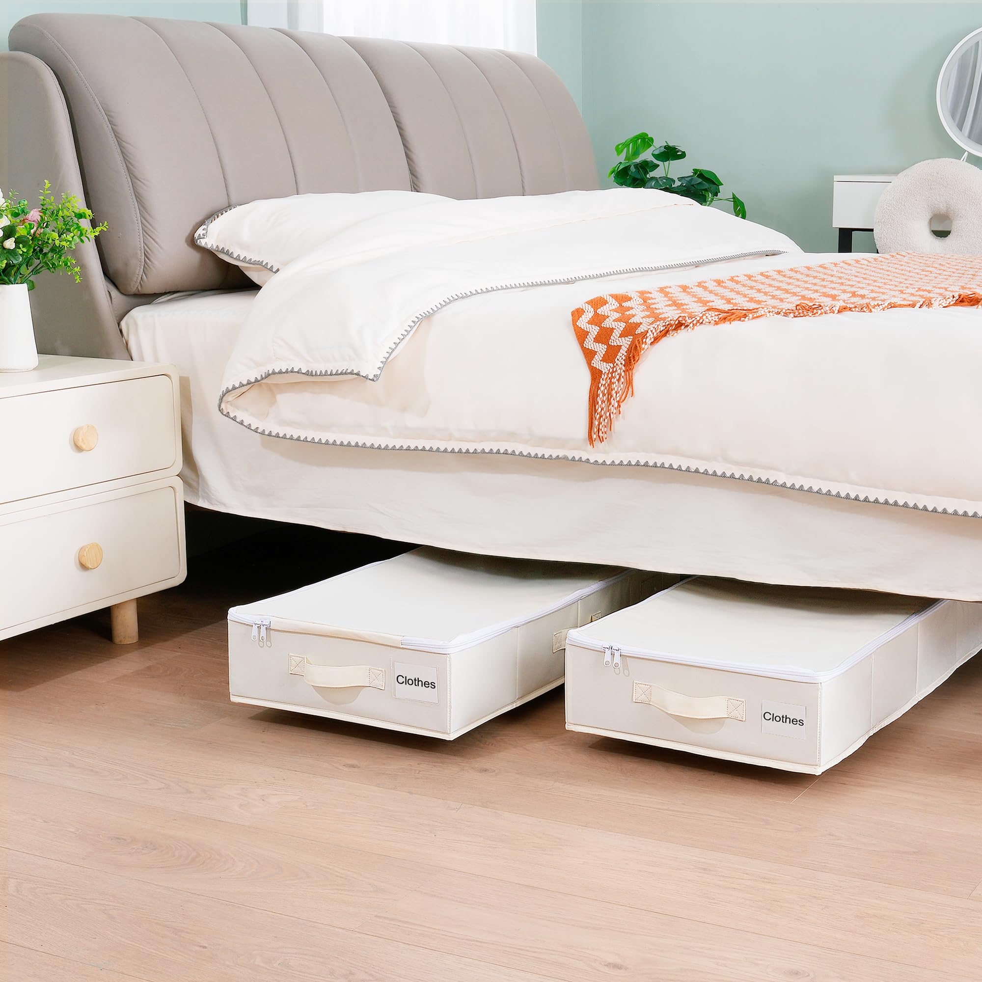 Vincona storage containers assemble quickly without tools