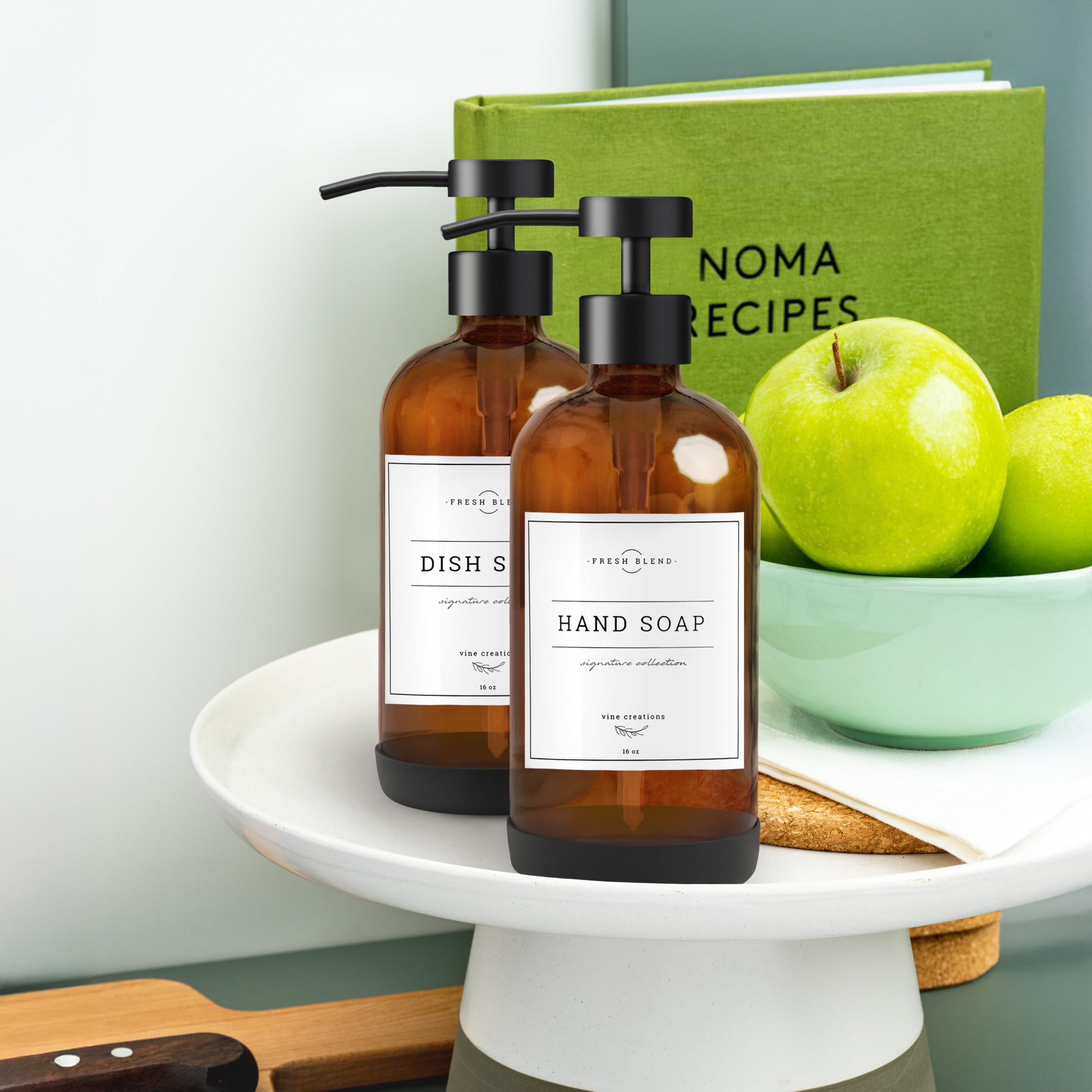 Gift-ready packaging makes Vine Creations dispensers a thoughtful housewarming present.