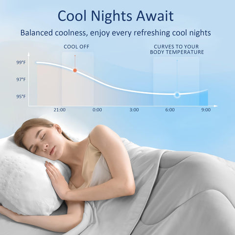 Vine Voice cooling fabric close-up reveals ultra-smooth, skin-friendly texture.
