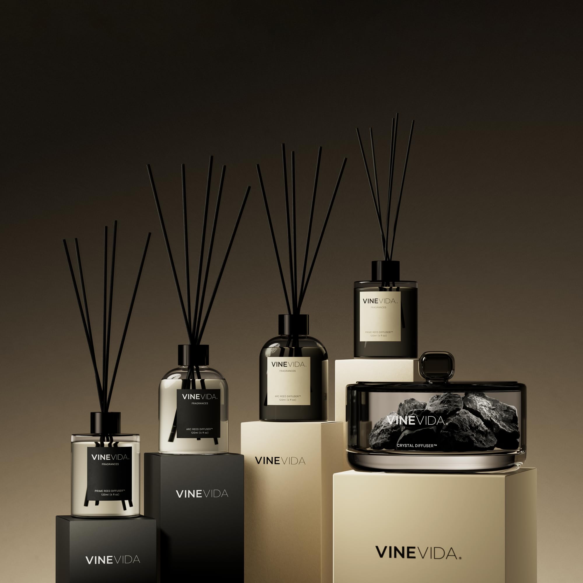 VINEVIDA Volcano scent set is ideal for bathroom and living areas