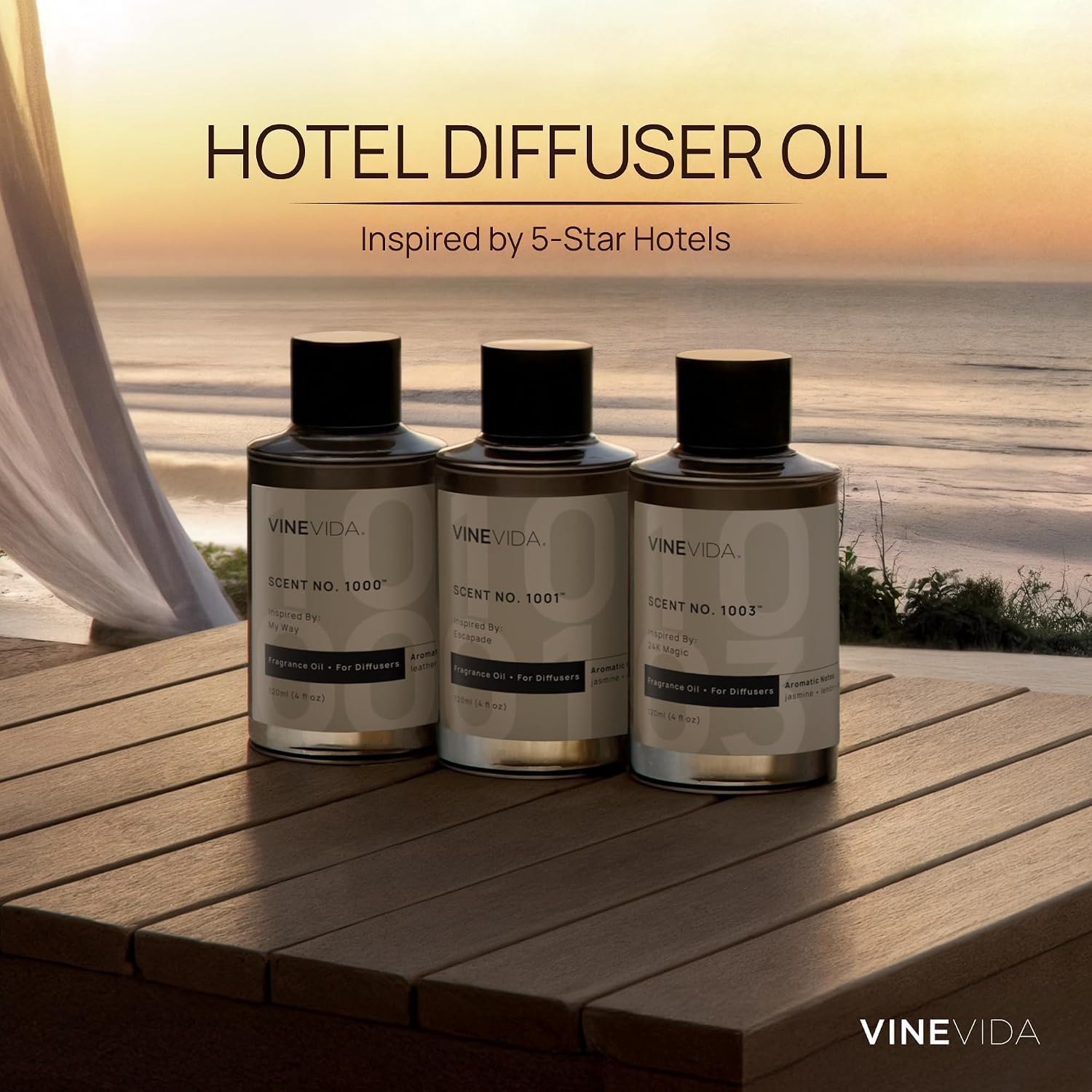 VINEVIDA Dream Spa-inspired scent diffusion for a calming home retreat