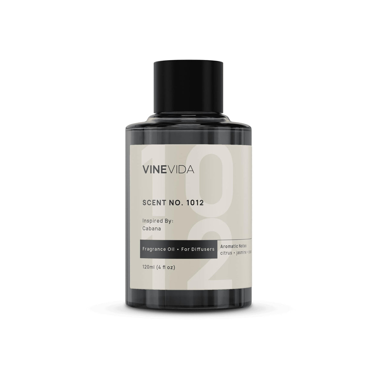 VINEVIDA Scent No.1012 bottle showcasing hotel grade fragrance for upscale rooms