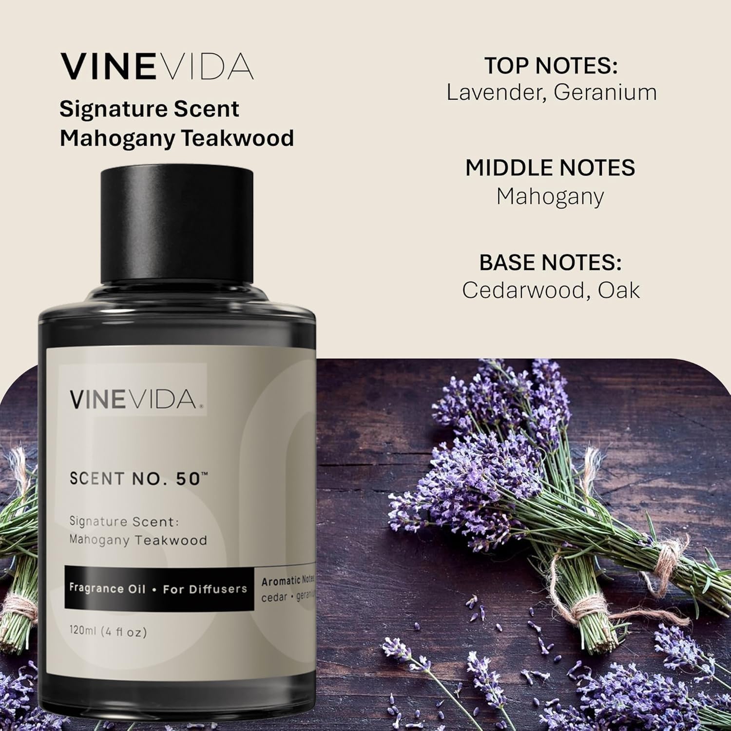 Bottle being poured into a diffuser for even room fragrance