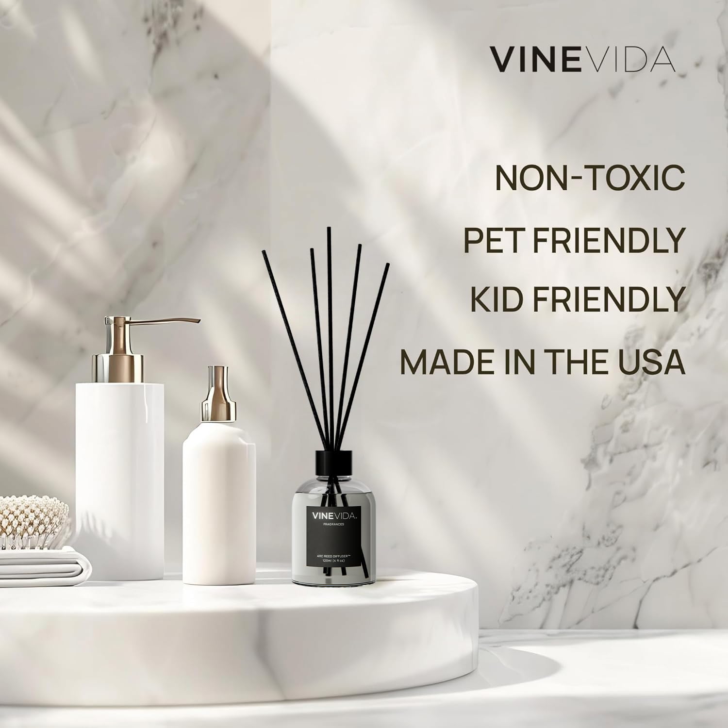 VINEVIDA Volcano diffuser packaging hints at a thoughtful gift