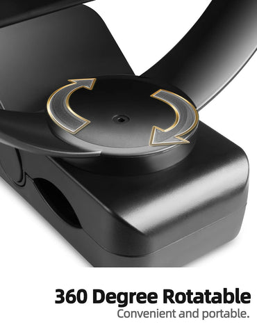 Viniper clip-on fan with three speeds for customizable breeze.