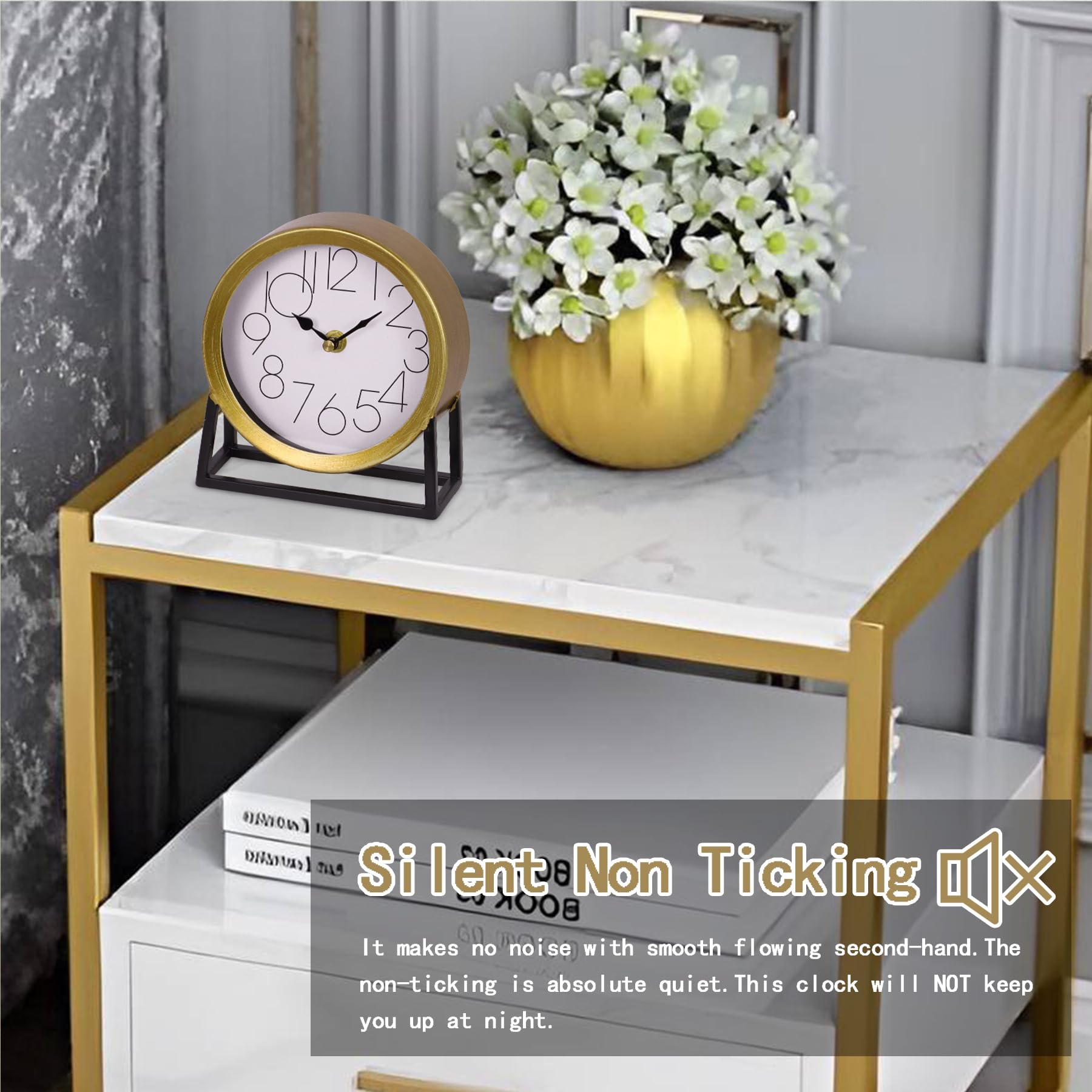 VinSees clock makes a thoughtful gift for housewarmings and birthdays.