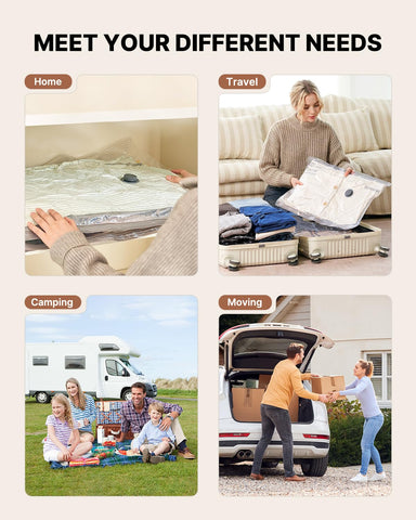 VINTAR bags feature a clear window for quick item ID.
