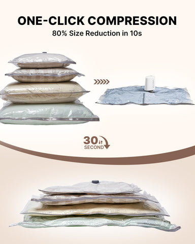 VINTAR space-saving bags maximize carry-on capacity