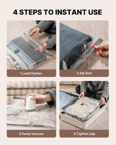 VINTAR space reduction up to 80% demonstrated with clothing