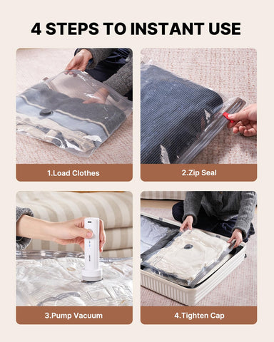 VINTAR space-saving bags maximize luggage capacity on trips.