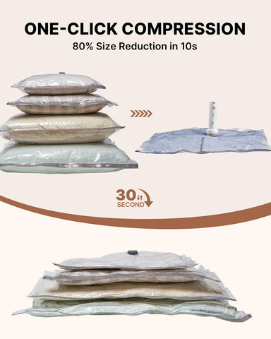 VINTAR thick PVC+PE bags with clear window for easy content identification.