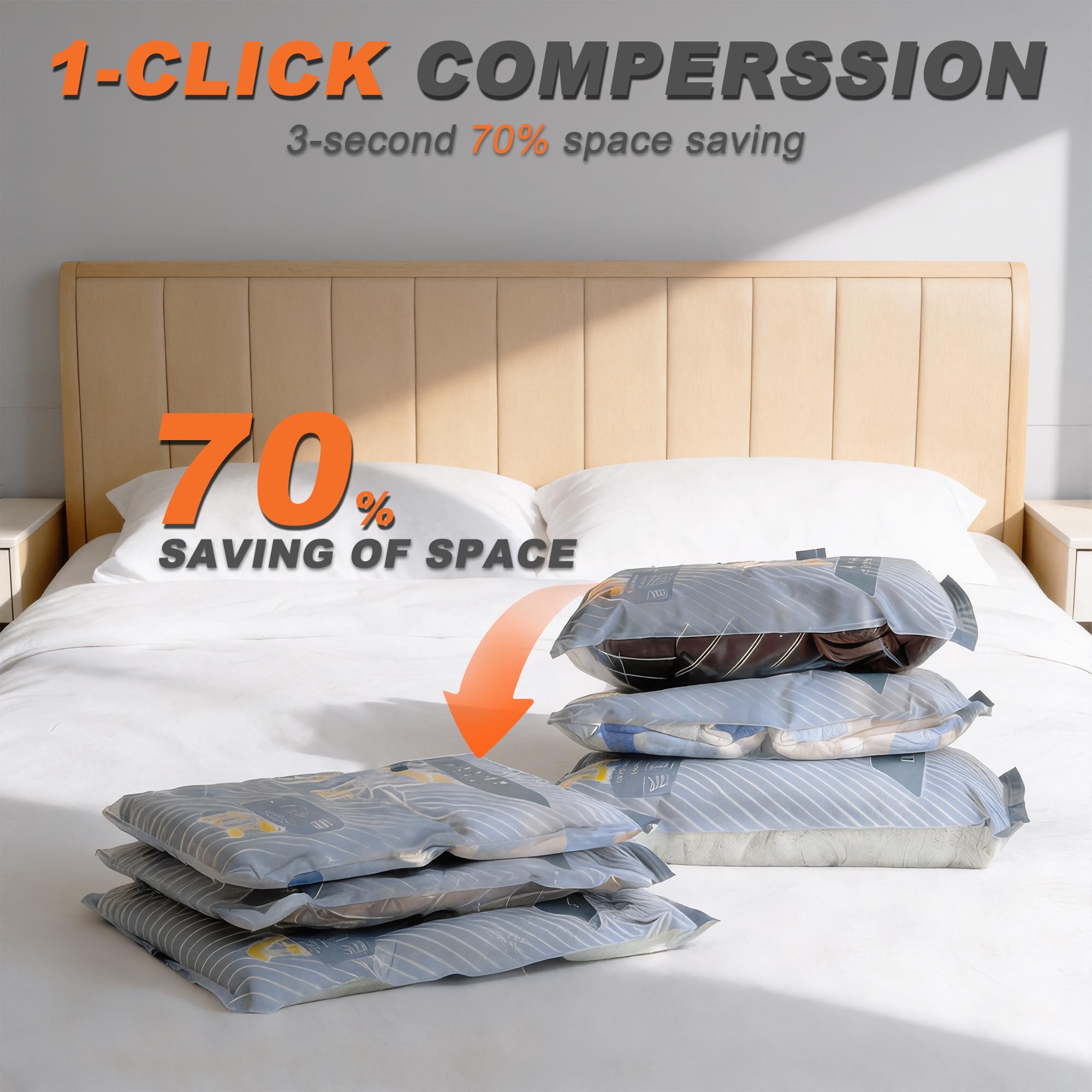 Viokei space-saving packing reduces luggage volume significantly.