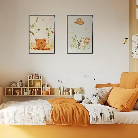 VIOLABBEY 16x24 frame set5 slim MDF backing protects artwork