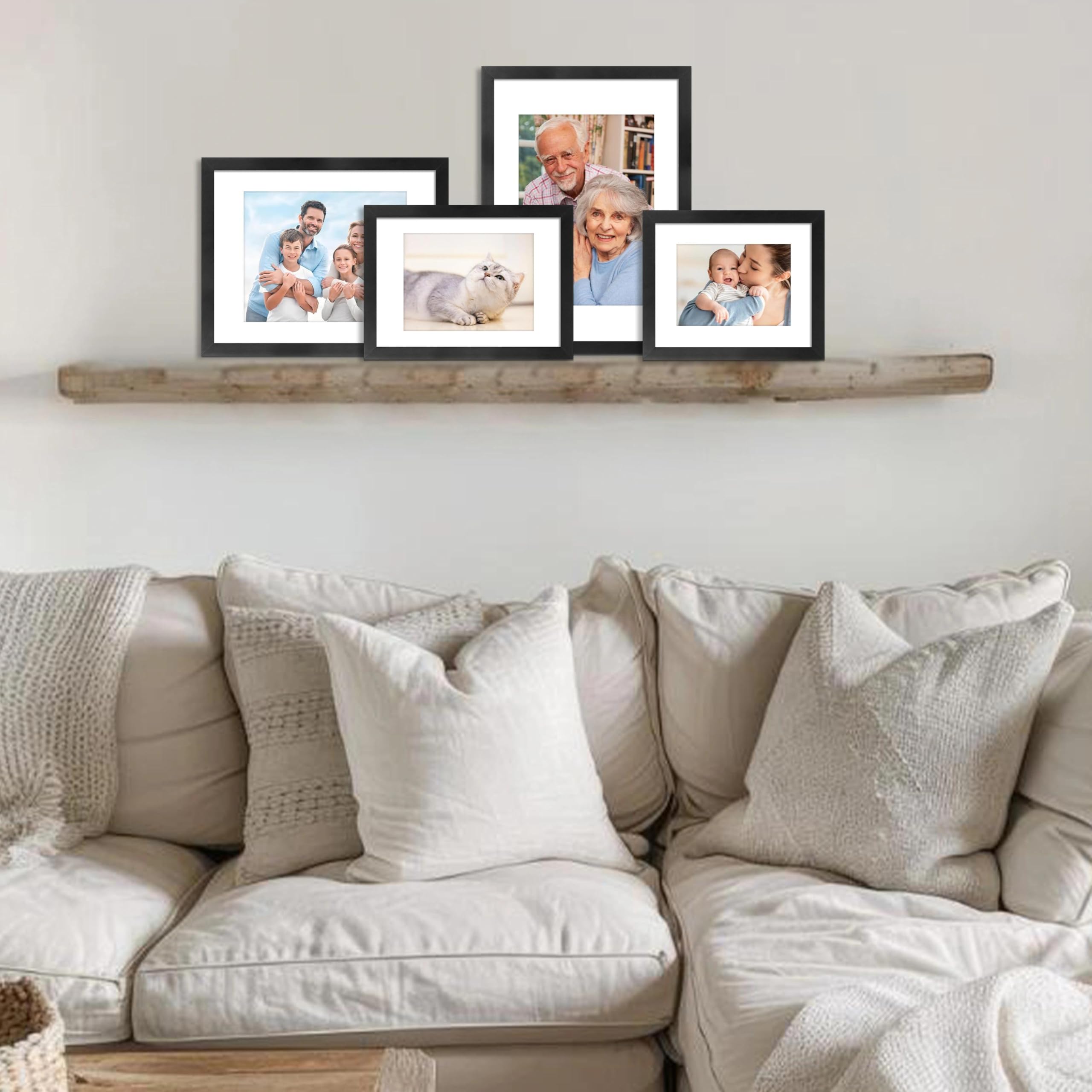 VIOLABBEY 11x14 frame in living room as elegant home decor.
