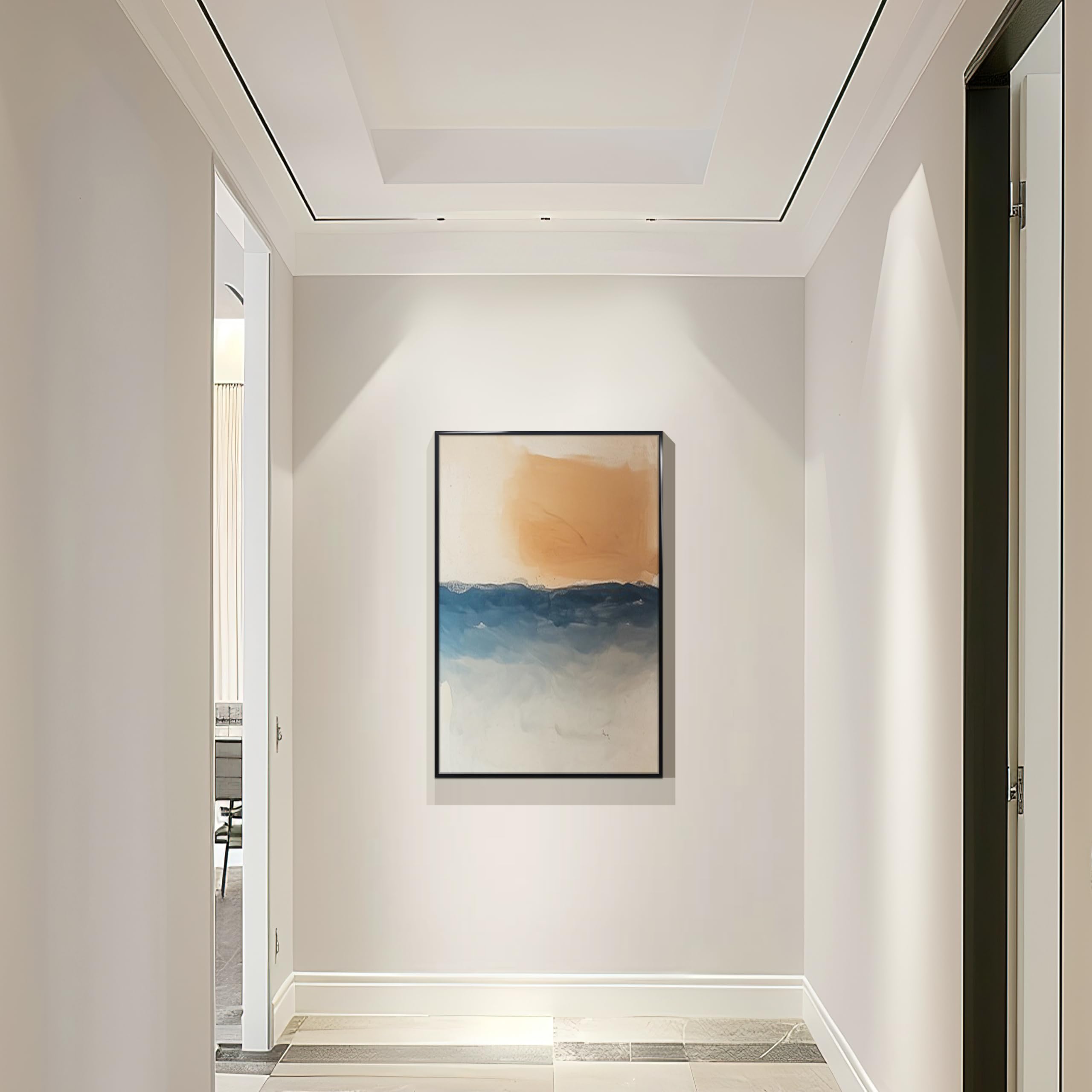 Violabbey gallery wall idea showcasing mix and match displays