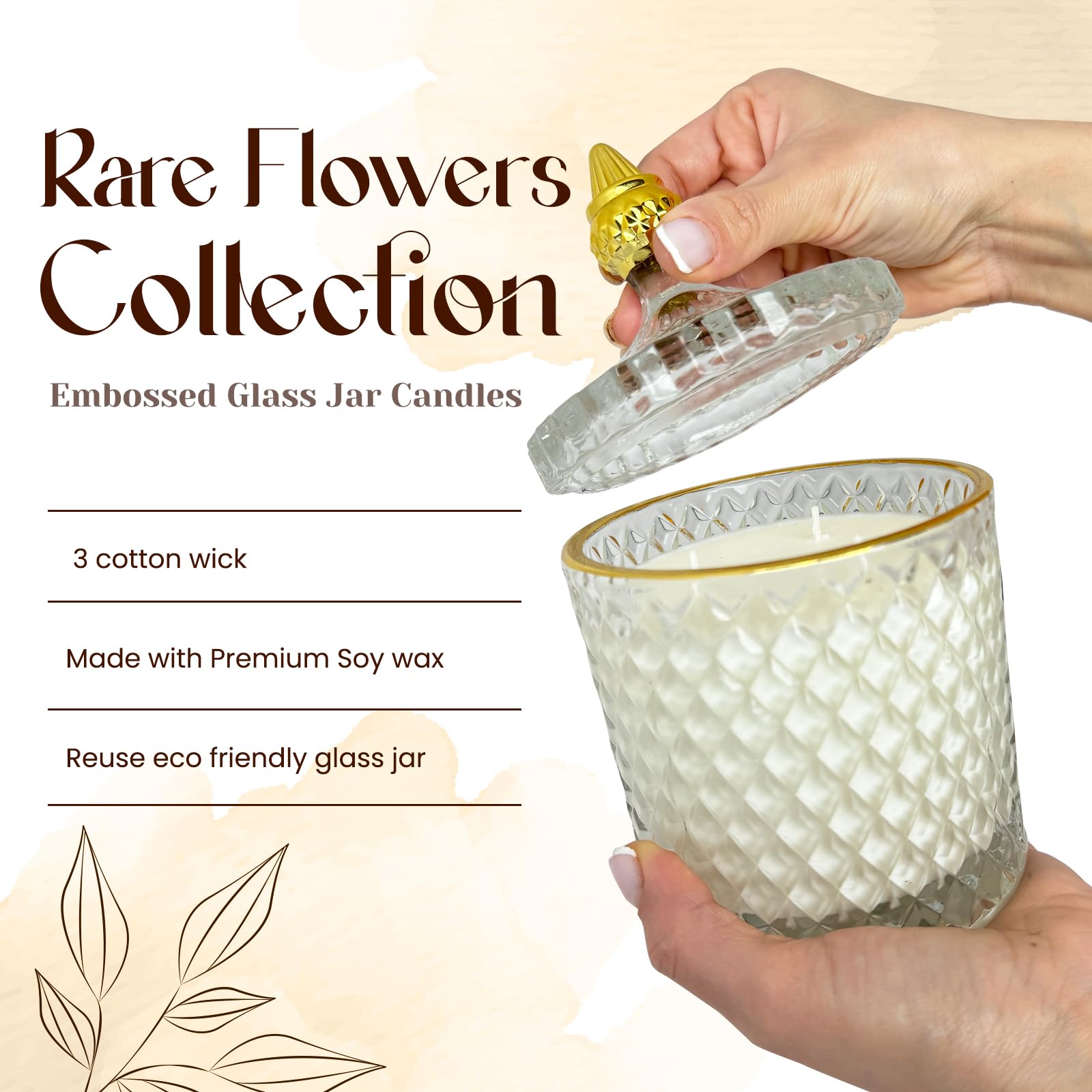 VIONAMI gift box candle ideal for birthdays and special occasions.