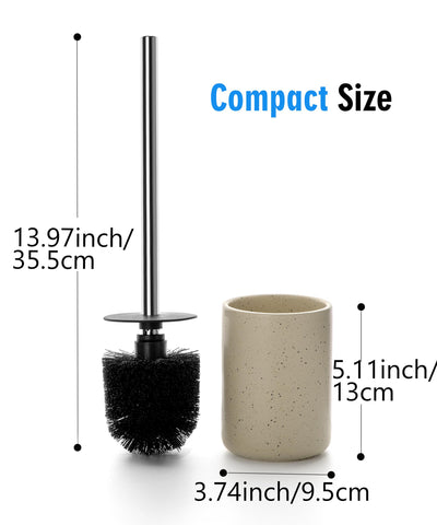 Viosuniu compact freestanding storage stand keeps the set organized.
