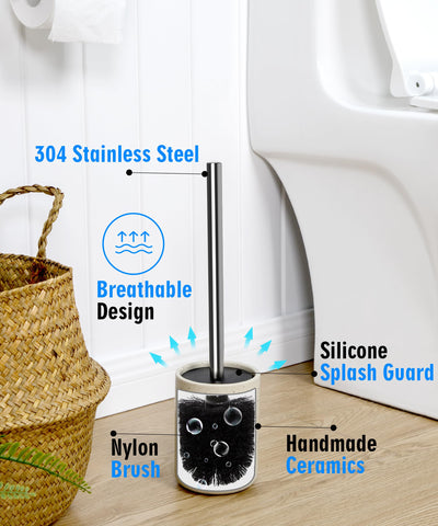 Viosuniu lead-free glaze enhances durability and bathroom compatibility.