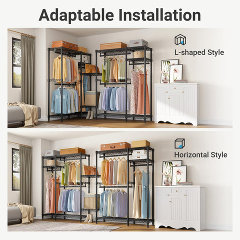 VIPEK V2 four-shelf storage suited for bags, boxes, and clothes.
