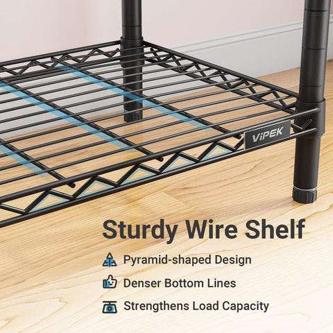 VIPEK V2 powder-coated metal frame resists rust and wear.