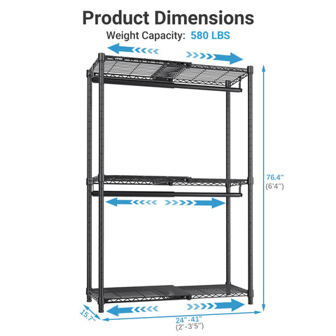 VIPEK X1 anti-tip devices help stabilize the unit during use.