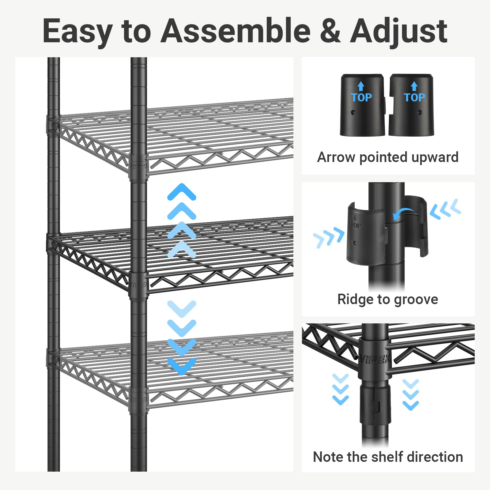 VIPEK X20 56-inch wide footprint fits narrow rooms without crowding