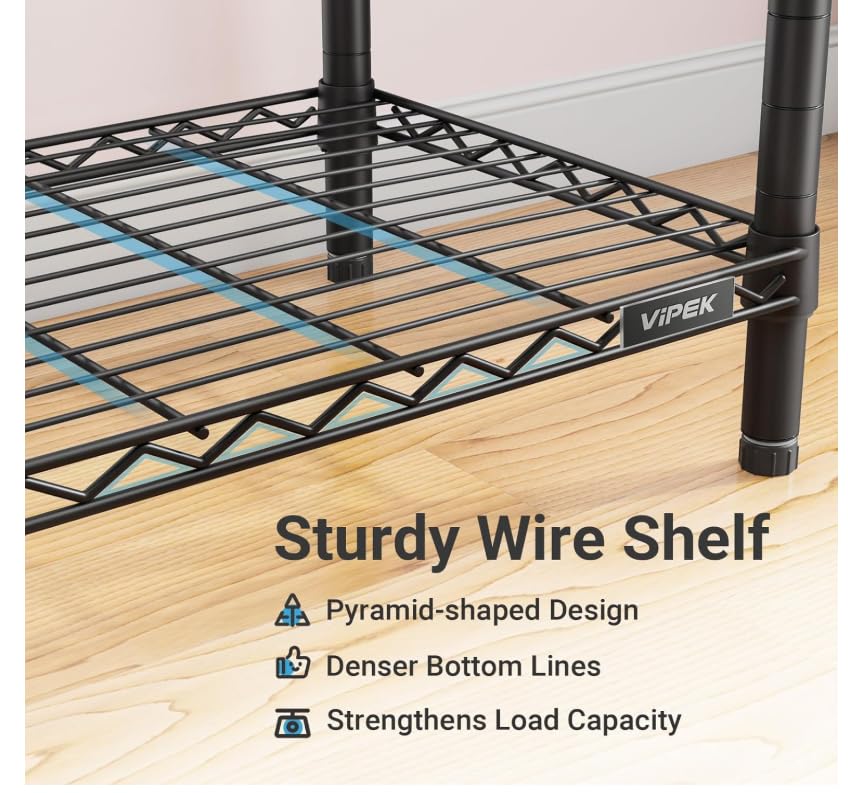 VIPEK X20 high capacity rack holds up to 760 pounds