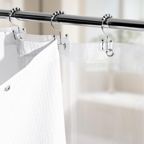 Vipfree double-sided hooks glide smoothly on most shower rods