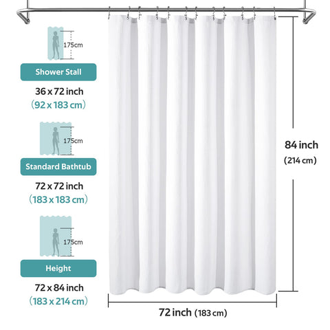 Vipfree weighted hem keeps curtain in place for steady coverage.