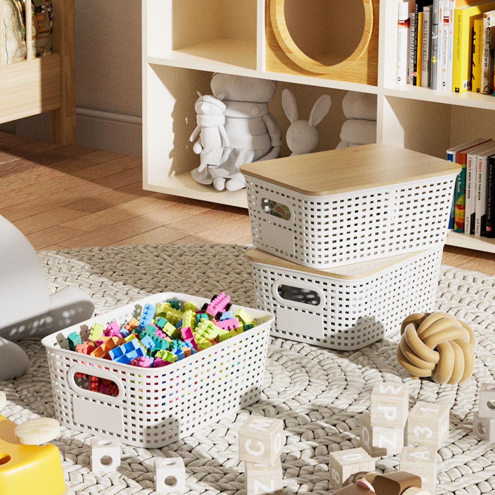  Viphope gift-ready storage bins add style to any home.